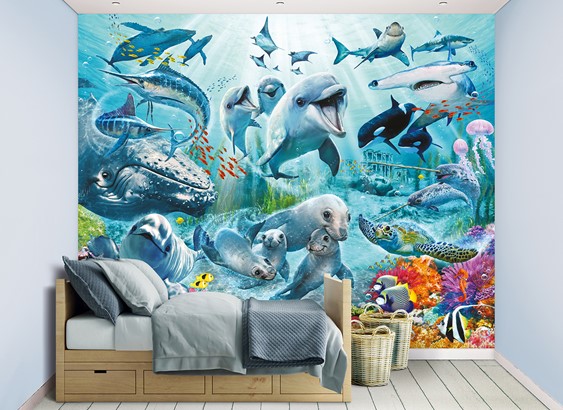 Tapeta 3D Walltastic - Under the Sea